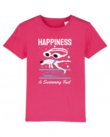 pentru pasionații de înot - Happiness is Swimming Fast Raspberry