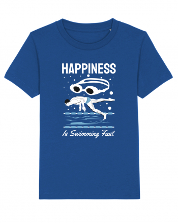 pentru pasionații de înot - Happiness is Swimming Fast Majorelle Blue