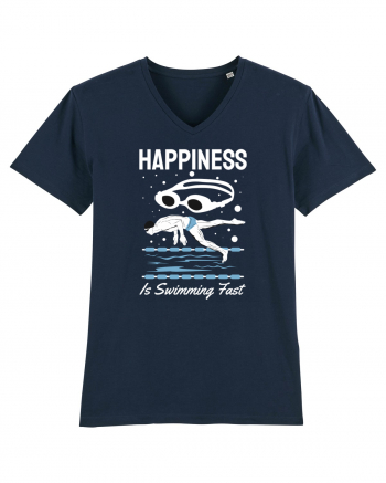 pentru pasionații de înot - Happiness is Swimming Fast French Navy