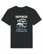 pentru pasionații de înot - Happiness is Swimming Fast Tricou mânecă scurtă Unisex Rocker