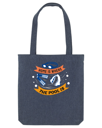 pentru pasionații de înot - Home is Where the Pool is Midnight Blue