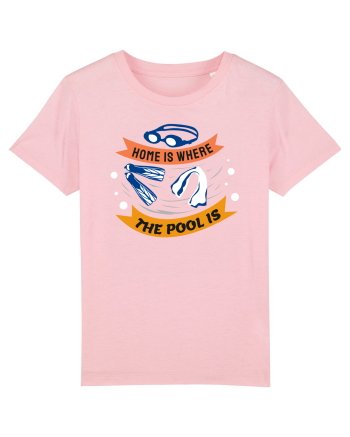 pentru pasionații de înot - Home is Where the Pool is Cotton Pink