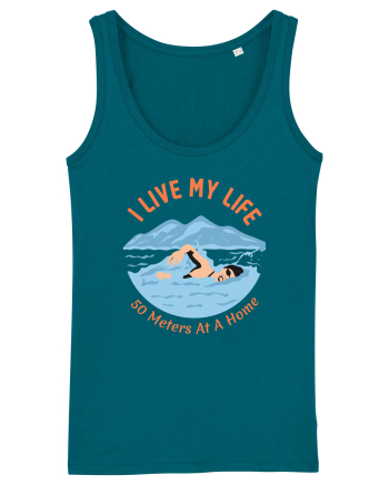 pentru pasionații de înot - I Live My Life, 50 Meters at a Time Ocean Depth