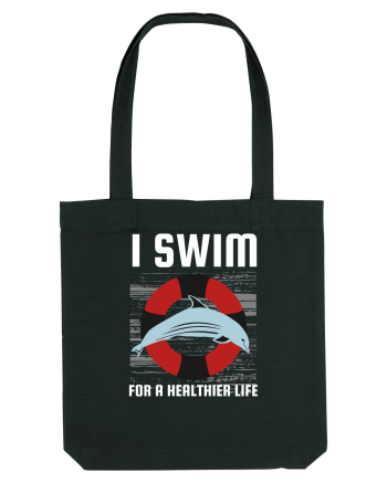 pentru pasionații de înot - I Swim for a Healthier Life Black