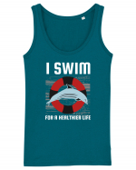 pentru pasionații de înot - I Swim for a Healthier Life Maiou Damă Dreamer