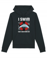 pentru pasionații de înot - I Swim for a Healthier Life Hanorac Unisex Drummer