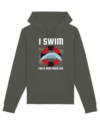 pentru pasionații de înot - I Swim for a Healthier Life Khaki