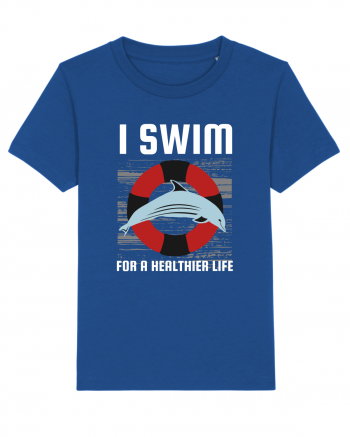 pentru pasionații de înot - I Swim for a Healthier Life Majorelle Blue