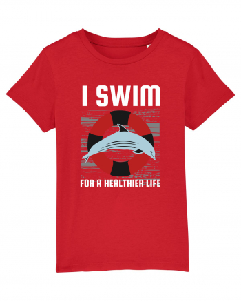pentru pasionații de înot - I Swim for a Healthier Life Red