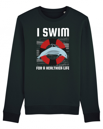 pentru pasionații de înot - I Swim for a Healthier Life Black