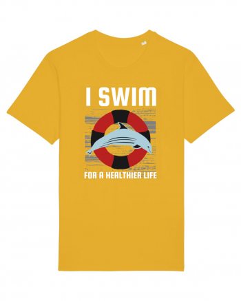 pentru pasionații de înot - I Swim for a Healthier Life Spectra Yellow