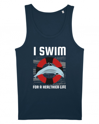 pentru pasionații de înot - I Swim for a Healthier Life Navy