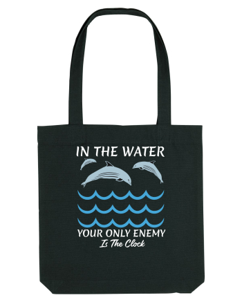 pentru pasionații de înot - In the Water, Your Only Enemy is the Clock Black