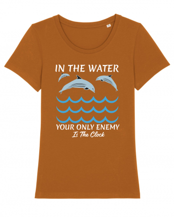 pentru pasionații de înot - In the Water, Your Only Enemy is the Clock Roasted Orange
