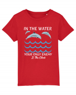 pentru pasionații de înot - In the Water, Your Only Enemy is the Clock Tricou mânecă scurtă  Copii Mini Creator