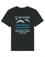 pentru pasionații de înot - In the Water, Your Only Enemy is the Clock Tricou mânecă scurtă Unisex Rocker