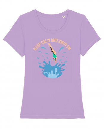 pentru pasionații de înot - Keep Calm and Swim On Lavender Dawn