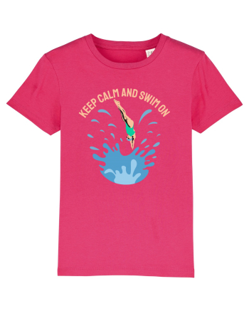 pentru pasionații de înot - Keep Calm and Swim On Raspberry