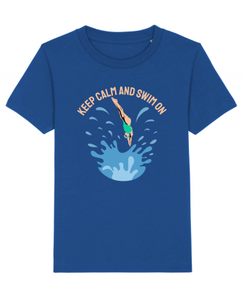 pentru pasionații de înot - Keep Calm and Swim On Majorelle Blue