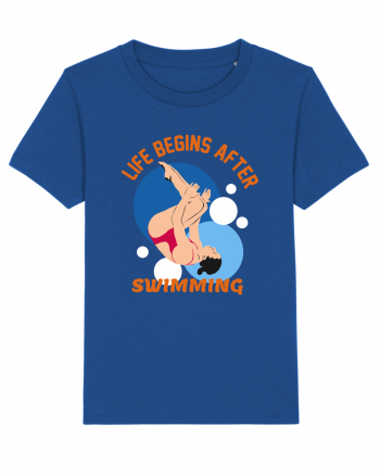 pentru pasionații de înot - Life Begins After Swimming Majorelle Blue