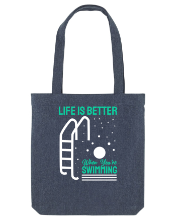 pentru pasionații de înot - Life is Better When You are Swimming Midnight Blue