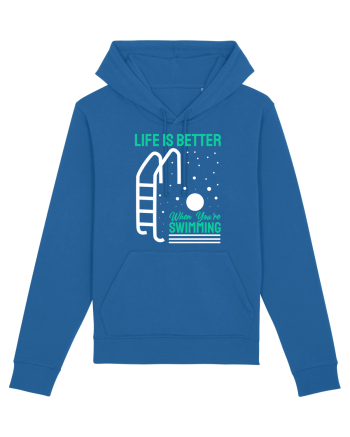 pentru pasionații de înot - Life is Better When You are Swimming Royal Blue