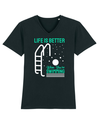 pentru pasionații de înot - Life is Better When You are Swimming Black