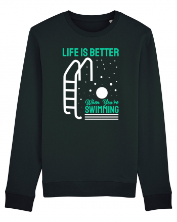 pentru pasionații de înot - Life is Better When You are Swimming Black