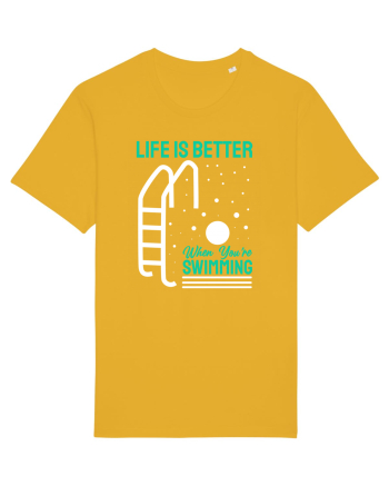 pentru pasionații de înot - Life is Better When You are Swimming Spectra Yellow