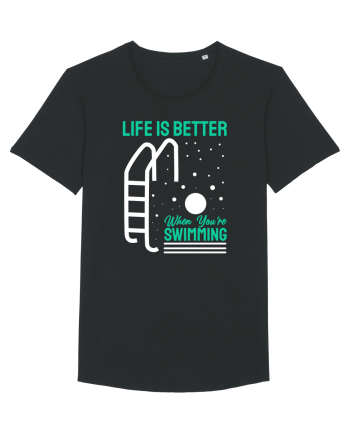 pentru pasionații de înot - Life is Better When You are Swimming Black
