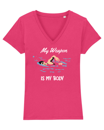 pentru pasionații de înot - My Weapon is My Body Raspberry