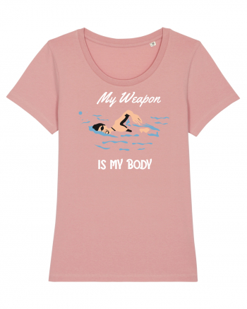 pentru pasionații de înot - My Weapon is My Body Canyon Pink