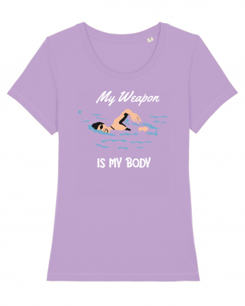 pentru pasionații de înot - My Weapon is My Body Lavender Dawn