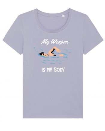 pentru pasionații de înot - My Weapon is My Body Lavender