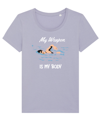 pentru pasionații de înot - My Weapon is My Body Lavender