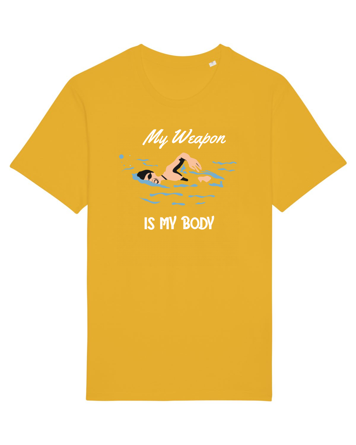 Tricou mânecă scurtă Unisex Rocker Spectra Yellow