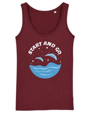 pentru pasionații de înot - Start and Go! Burgundy