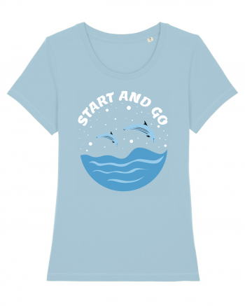 pentru pasionații de înot - Start and Go! Sky Blue