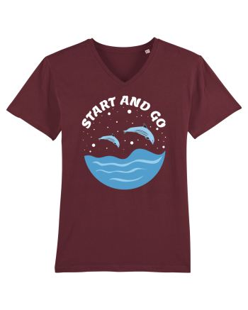pentru pasionații de înot - Start and Go! Burgundy