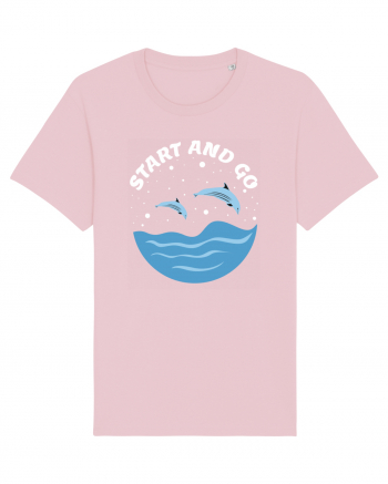 pentru pasionații de înot - Start and Go! Cotton Pink