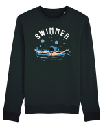 pentru pasionații de înot - Swimmer Bluză mânecă lungă Unisex Rise