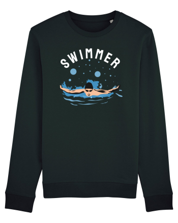 pentru pasionații de înot - Swimmer Black