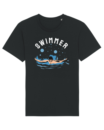 pentru pasionații de înot - Swimmer Black