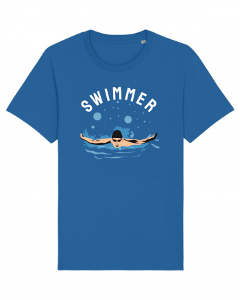 pentru pasionații de înot - Swimmer Royal Blue