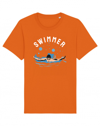 pentru pasionații de înot - Swimmer Bright Orange