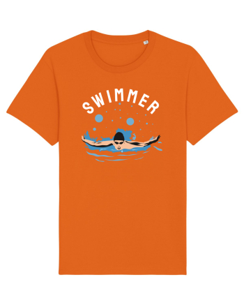 pentru pasionații de înot - Swimmer Bright Orange