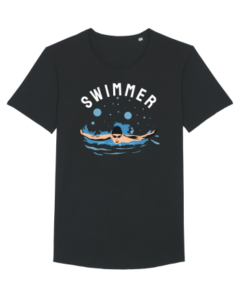 pentru pasionații de înot - Swimmer Black