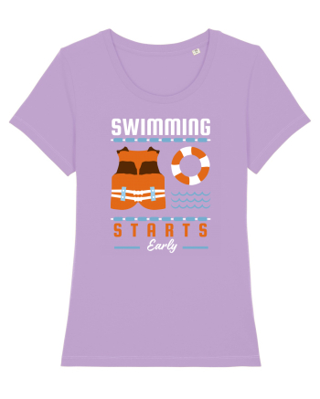pentru pasionații de înot - Swimming Starts Early Lavender Dawn