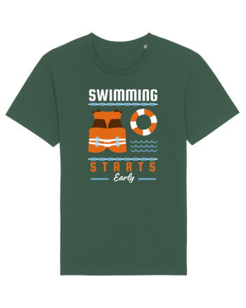 pentru pasionații de înot - Swimming Starts Early Bottle Green