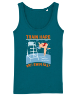 pentru pasionații de înot - Train Hard and Swim Fast Maiou Damă Dreamer